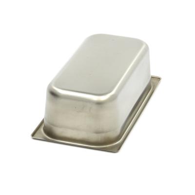 Maxima Gastroška 1/3 GN - hloubka 10 cm - 32,5 x 17,6 cm - nerezová ocel |  09367521